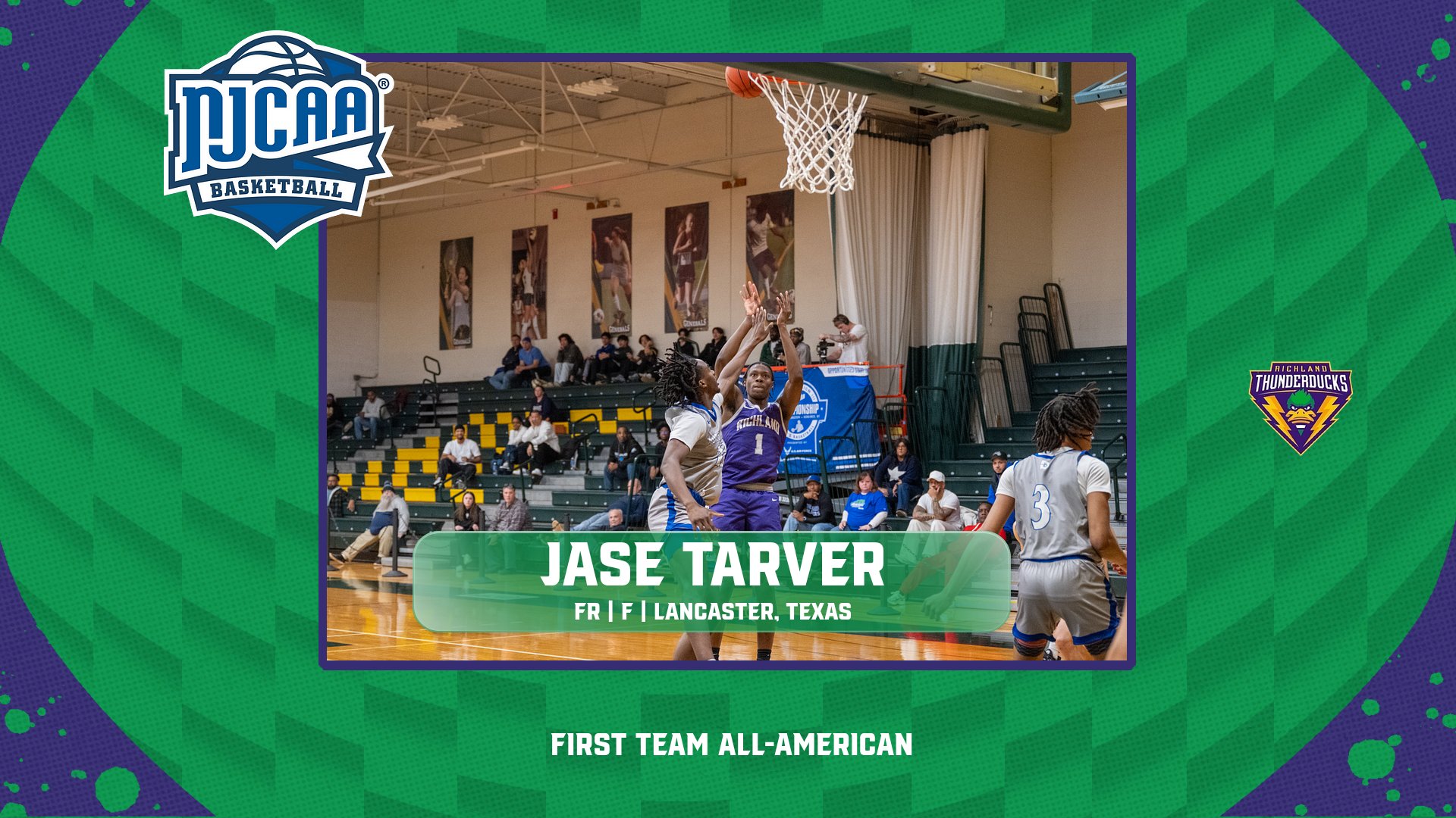 Tarver Named First Team All-American