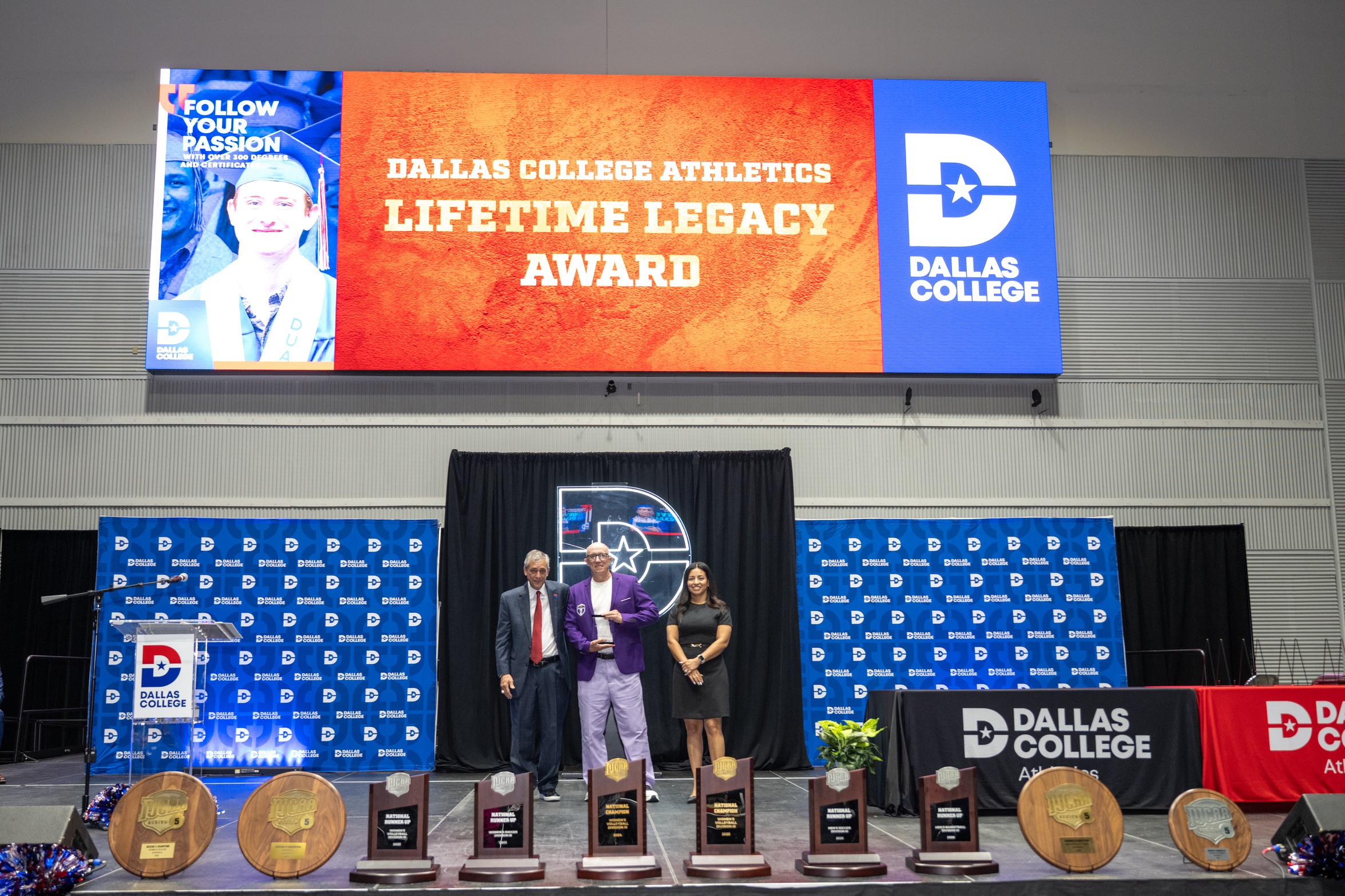 Richland's Worley Earns Dallas College Lifetime Legacy Award